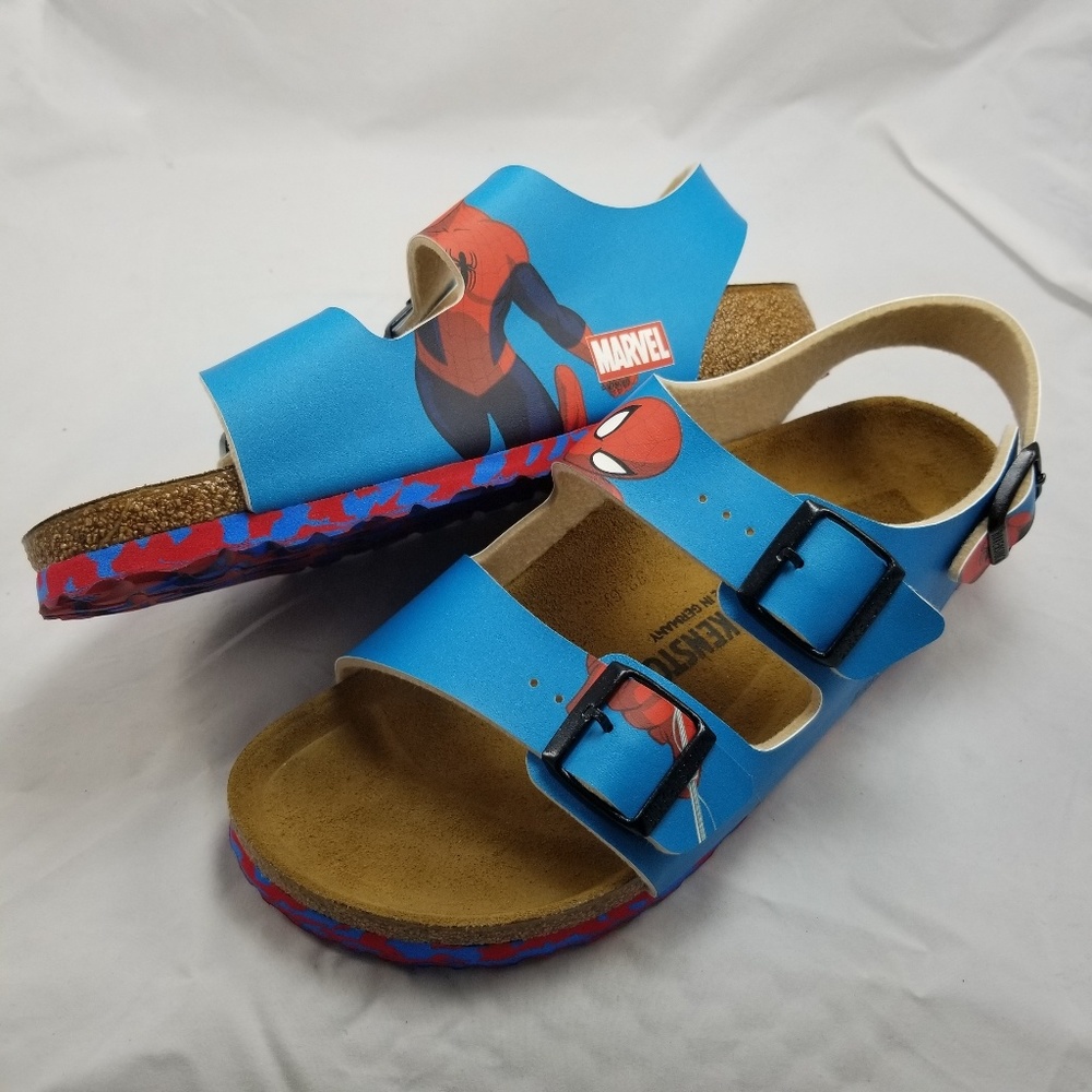 Birkenstock Milano Birko Flor Men's 9 Spiderman